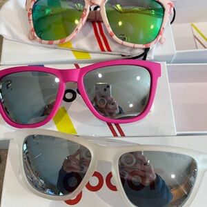 Stylish Pink and White Sunglasses
